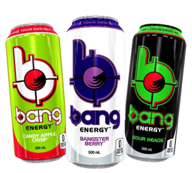 3 BANG CANS FOR $10