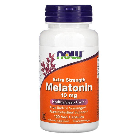 Melatonin, 10 mg, 100 Veg Capsules