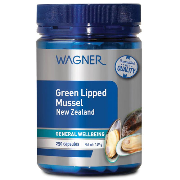 Wagner 250 Capsules Green Lipped Mussel