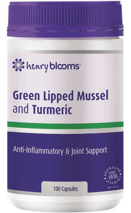 Green Lipped Mussel and Turmeric